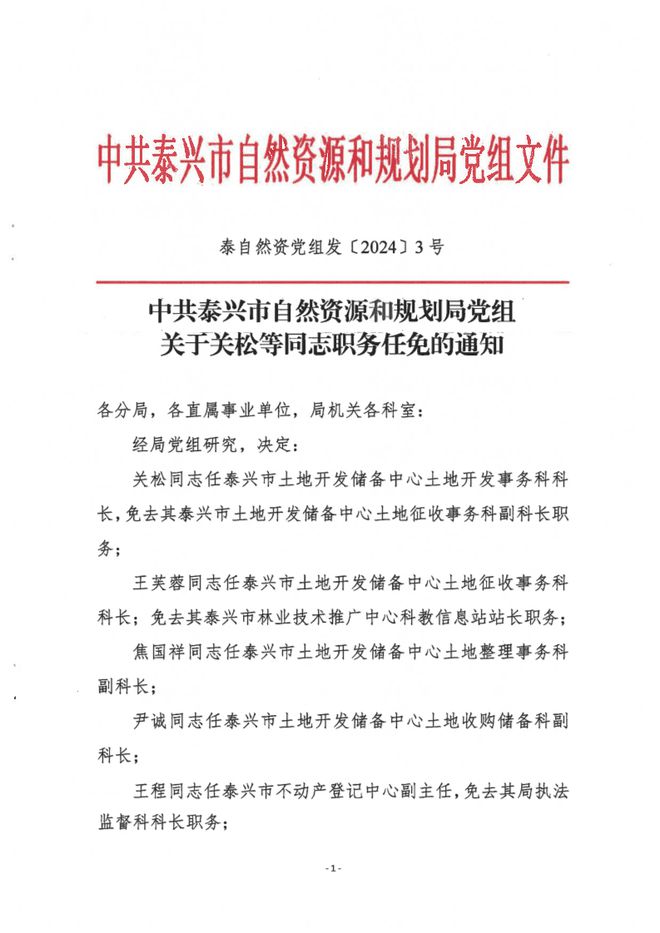 桂平市自然资源和规划局人事任命最新名单公布