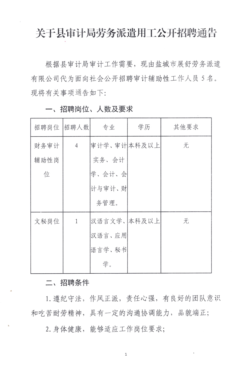 武隆县审计局最新招聘公告详解