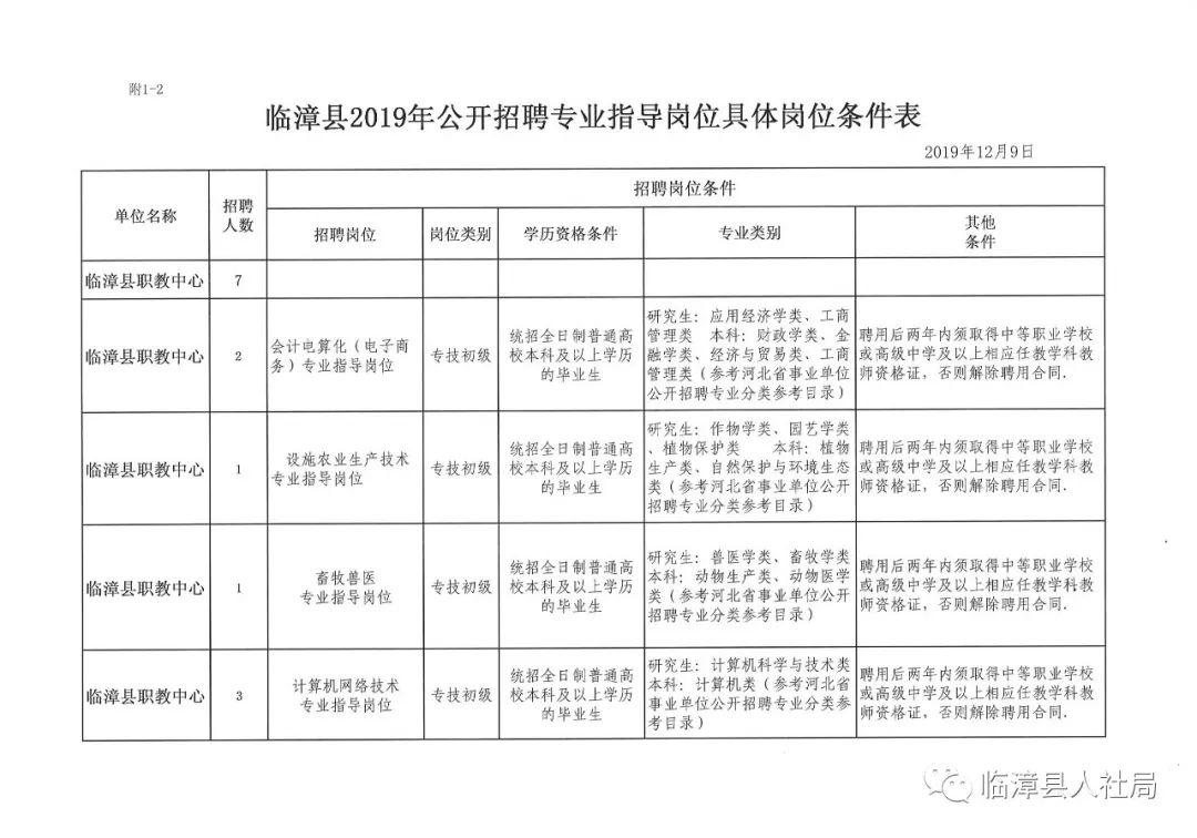 临漳县文化广电体育和旅游局最新招聘公告及细节解析