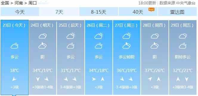 八娘村民委员会天气预报更新通知