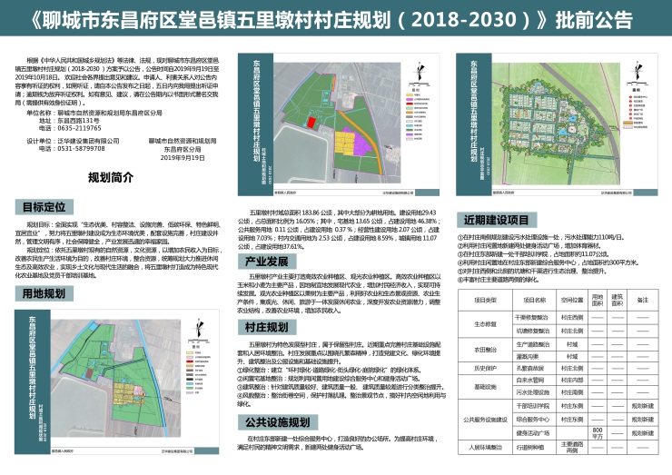 五里社区村发展规划概览